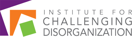 Link and logo for the institute for challenging disorganization